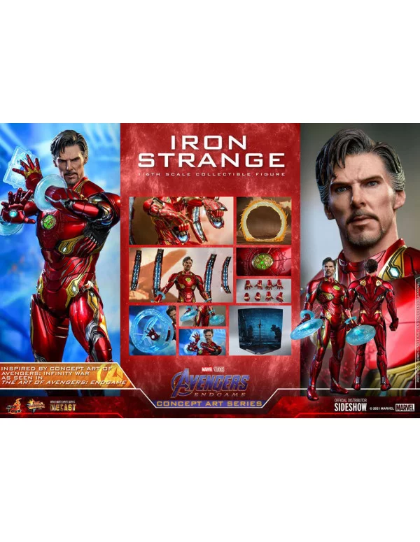 Comprar Vengadores Endgame Figura Concept Art Series Iron Strange