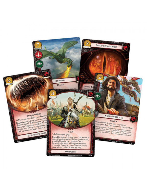 Comprar Juego de Tronos LCG 2ª Edición Dragones del este Mil Comics