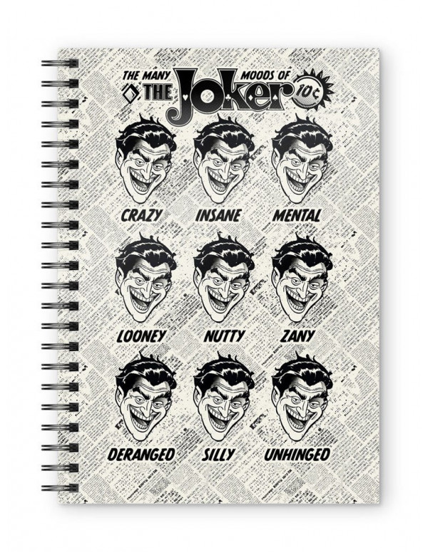 Comprar DC Comics Libreta Joker Faces Mil Comics Tienda de cómics