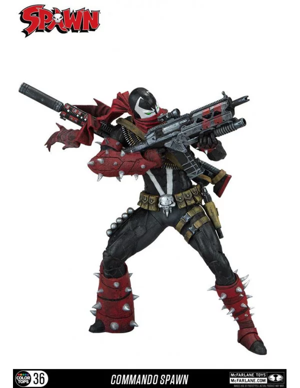 Comprar Spawn Figura Color Tops Commando Spawn 18 Cm Mil Comics