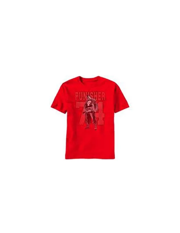 Comprar Punisher Pun College Red Camiseta El Castigador Mil Comics