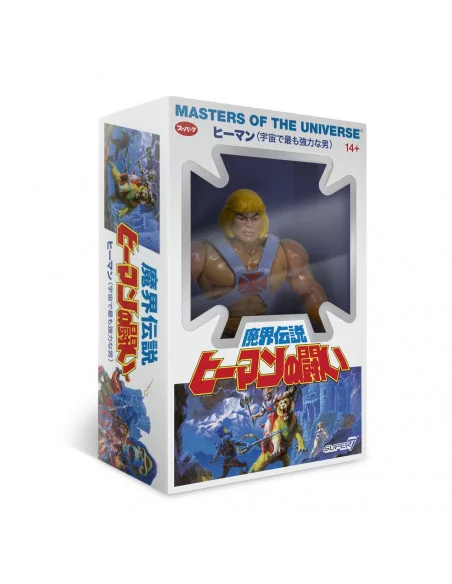 es::Masters of the Universe Figura Vintage Collection Wave 4 He-Man Japanese Box Ver. 14 cm