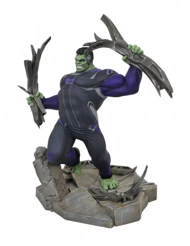 es::Vengadores: Endgame Diorama Marvel Movie Gallery Tracksuit Hulk 23 cm