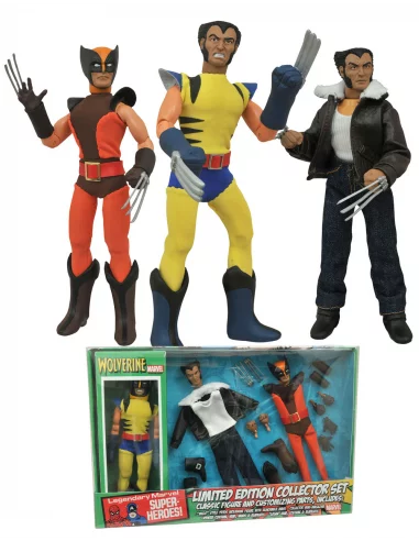 es::Marvel Retro Figura Retro Wolverine Limited Edition Collector Set 20 cm-0