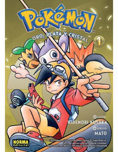 es::Pokémon 05. Oro, plata y cristal nº 1