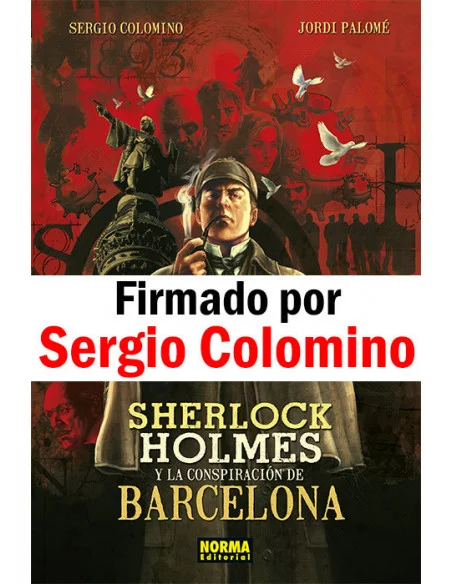 es::Sherlock Holmes y la conspiración de Barcelona - Firmado por Sergio Colomino