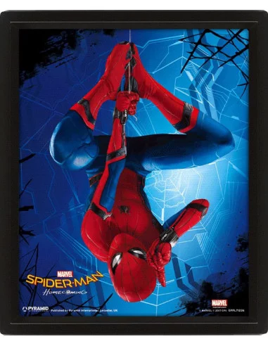 Comprar Spider-Man Homecoming Póster Efecto 3D Enmarcado Hang 26 x 20 cm -  Mil Comics: Tienda de cómics y figuras Marvel, DC Comics, Star Wars, Tintín