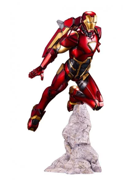 es::CAJA GOLPEADA. Marvel Universe ARTFX Premier Estatua PVC 1/10 Iron Man 25 cm