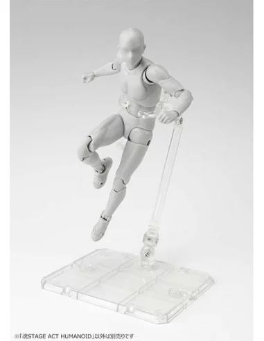 Tamashii Stage Caballete para Figuras Act.4 for Humanoid Clear 14 cm