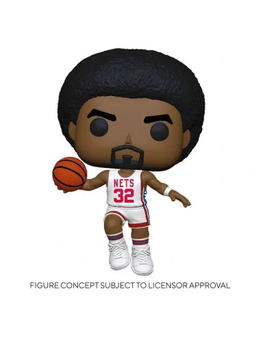 es::NBA Legends POP! Sports Vinyl Figura Julius Erving Nets Home 9 cm