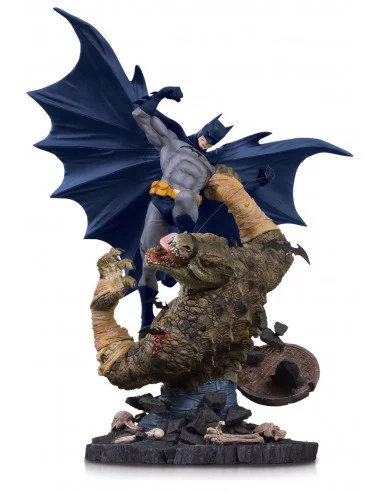 es::DC Comics Estatua Mini Battle Batman vs. Killer Croc 21 cm