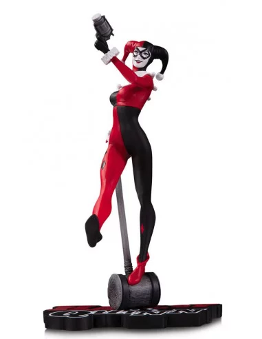 es::DC Comics Red, White & Black Estatua Harley Quinn V. 2 by Stanley Lau 22 cm-0