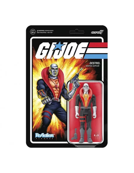 es::G.I. Joe Figura ReAction Destro 10 cm