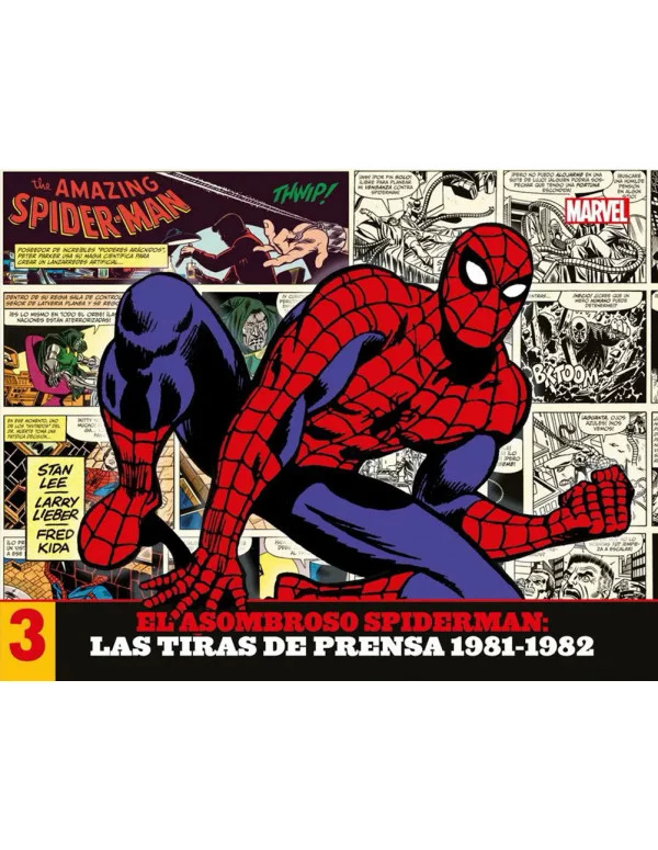 Comprar comic Panini Comics El Asombroso Spiderman: Las Tiras de Prensa 03.  1981-1982 - Mil Comics: Tienda de cómics y figuras Marvel, DC Comics, Star  Wars, Tintín