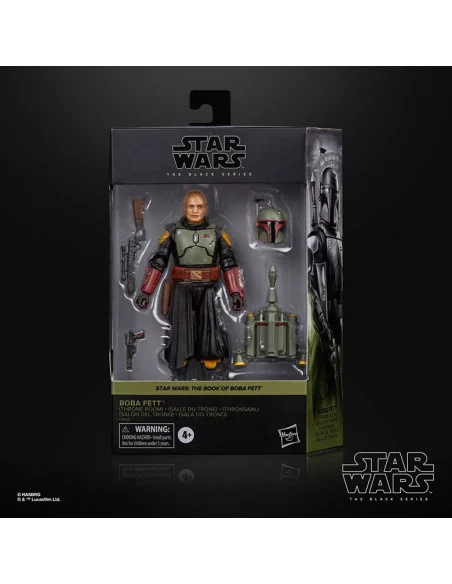 es::Star Wars: The Book of Boba Fett Black Series Figura Deluxe Boba Fett Throne Room 15 cm