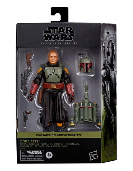 es::Star Wars: The Book of Boba Fett Black Series Figura Deluxe Boba Fett Throne Room 15 cm