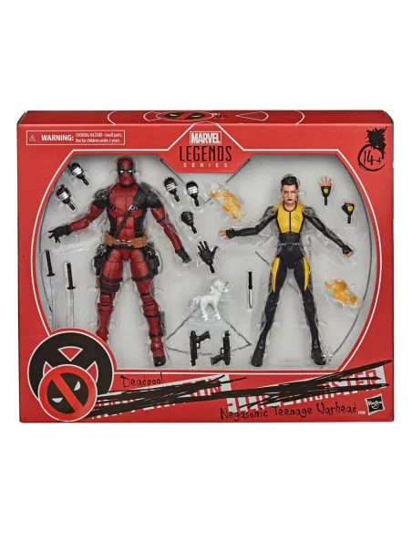 es::Deadpool Marvel Legends Pack de 2 Figuras 2020 Deadpool & Negasonic Teenage Warhead 15 cm