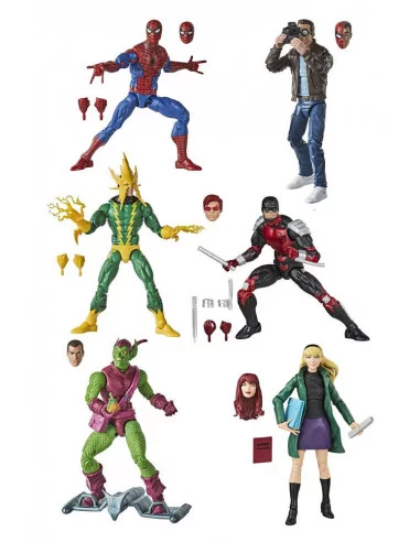 es::Marvel Legends Retro Collection Figuras 15 cm Spider-Man 2020 Wave 1 Surtido 6