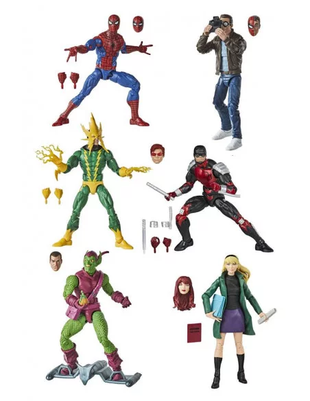 es::Marvel Legends Retro Collection Figuras 15 cm Spider-Man 2020 Wave 1 Surtido 6