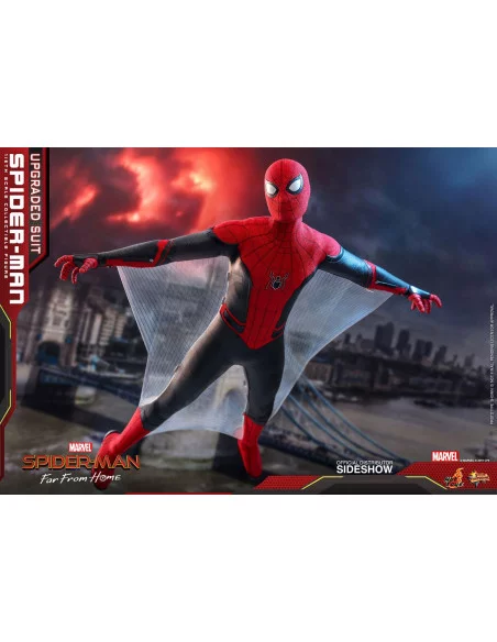 es::Spider-Man: Far from Home Figura 1/6 Spider-Man Upgraded Suit Hot Toys 29 cm