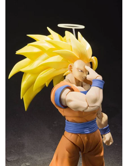 es::Dragon Ball Z Figura Son Goku Super Saiyan 3 15,5 cm SH Figuarts Re-Issue