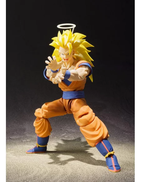 es::Dragon Ball Z Figura Son Goku Super Saiyan 3 15,5 cm SH Figuarts Re-Issue