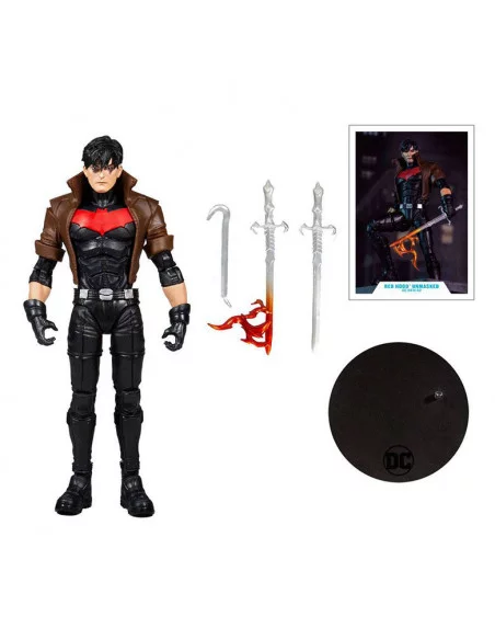 es::The New 52 DC Multiverse Figura Red Hood Unmasked Gold Label 18 cm