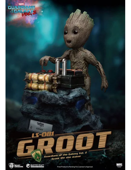 es::Guardianes de la Galaxia 2 Estatua Baby Groot 32 cm