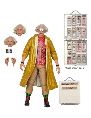 es::Regreso al Futuro II Figura Ultimate Doc Brown 2015 18 cm