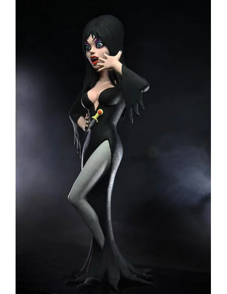 es::Toony Terrors Pack de 4 Figuras: Elvira, Captain Blake, Herbert West, The Miner 15 cm