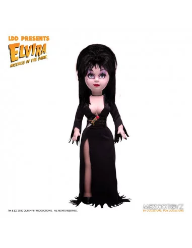 es::Elvira Mistress of the Dark Living Dead Dolls Muñeco Elvira 25 cm