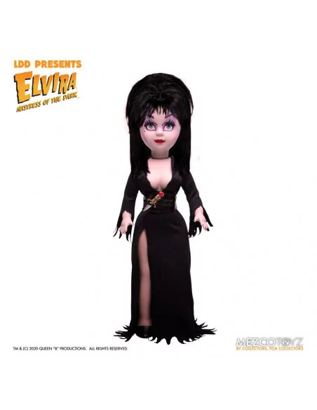 es::Elvira Mistress of the Dark Living Dead Dolls Muñeco Elvira 25 cm