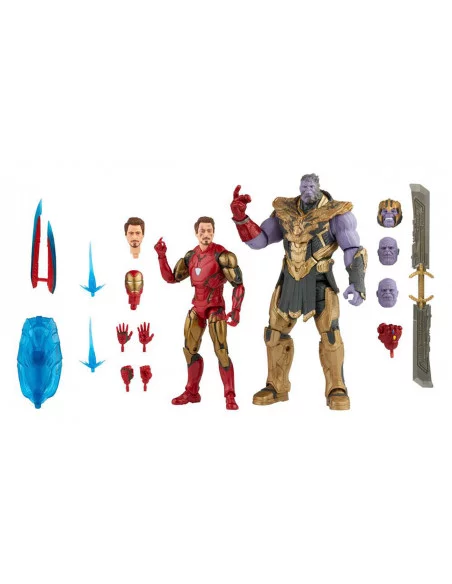 es::The Infinity Saga Marvel Legends Series Pack de 2 Figuras 2021 Iron Man & Thanos Endgame