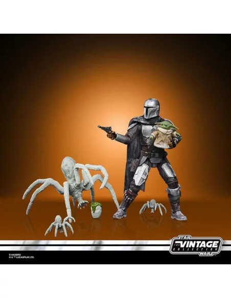 es::Star Wars: The Mandalorian Vintage Collection Figura 2021 The Mandalorian & Grogu Maldo Kreis 10 cm