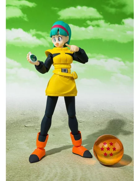 es::Dragonball Z Figura Bulma Journey to Planet Namek S.H. Figuarts 14 cm