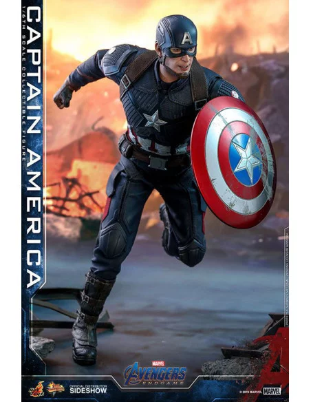 es::Vengadores: Endgame Figura 1/6 Captain America Hot Toys 31 cm.