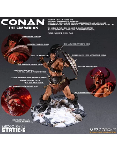 es::Conan Estatua 1/6 Conan The Cimmerian Static-6