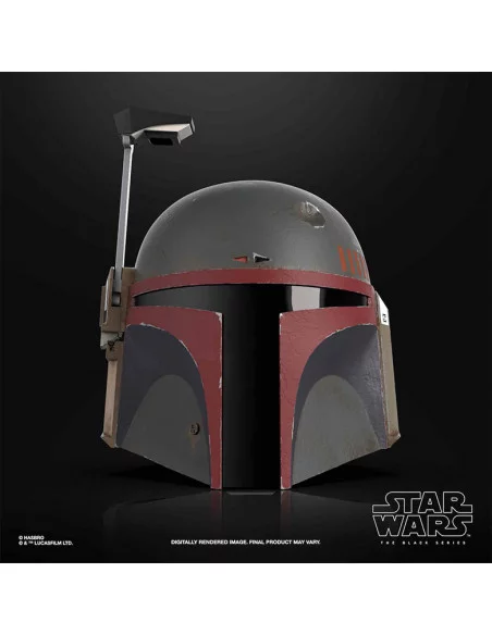 es::Star Wars The Mandalorian Casco Electrónico Boba Fett Repintado Black Series