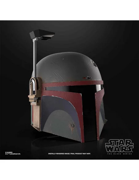 es::Star Wars The Mandalorian Casco Electrónico Boba Fett Repintado Black Series