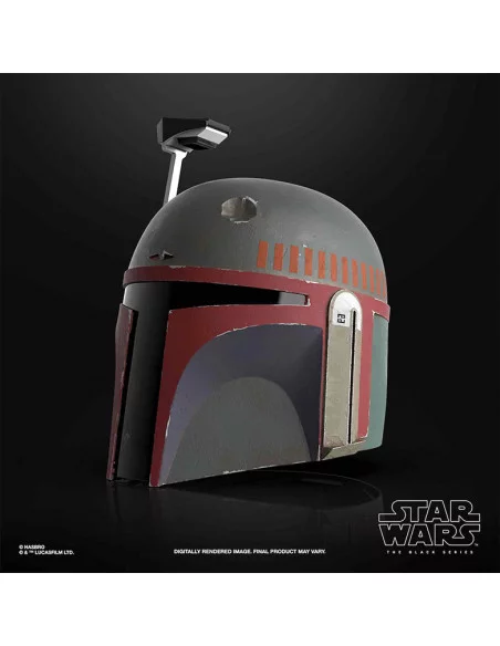 es::Star Wars The Mandalorian Casco Electrónico Boba Fett Repintado Black Series