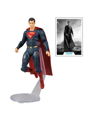 es::EMBALAJE DAÑADO. DC Justice League Movie Figura Superman Blue/Red Suit 18 cm