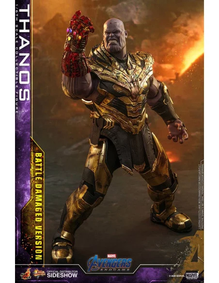 es::Vengadores: Endgame Figura 1/6 Thanos Battle Damaged Version Hot Toys 42 cm