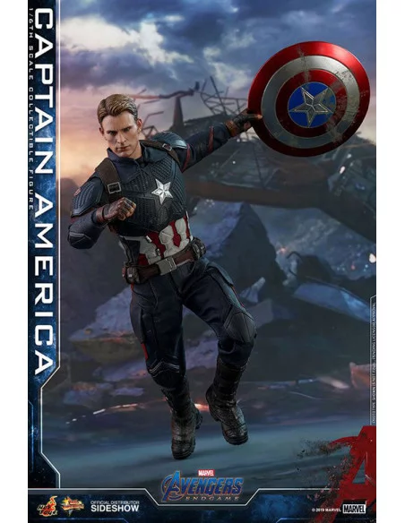 es::Vengadores: Endgame Figura 1/6 Captain America Hot Toys 31 cm.