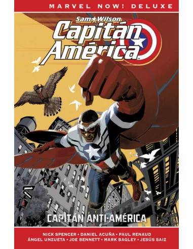 es::Capitán América de Nick Spencer 01. Capitán Anti-América Cómic Marvel Now! Deluxe