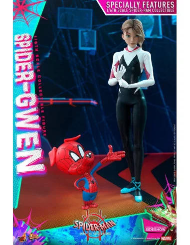 es::Spider-Man: Un nuevo universo Figura 1/6 Spider-Gwen Hot Toys 27 cm