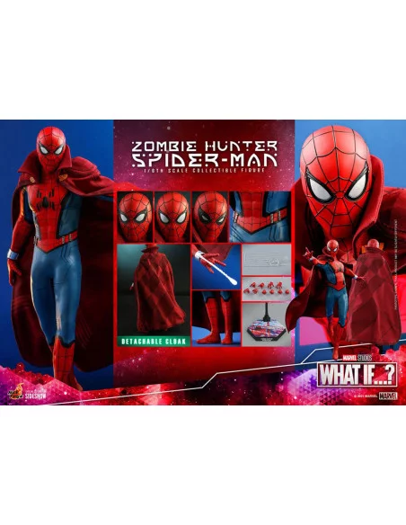 What If…? Figurine 1/6 Zombie Hunter Spider-Man 30 cm - La