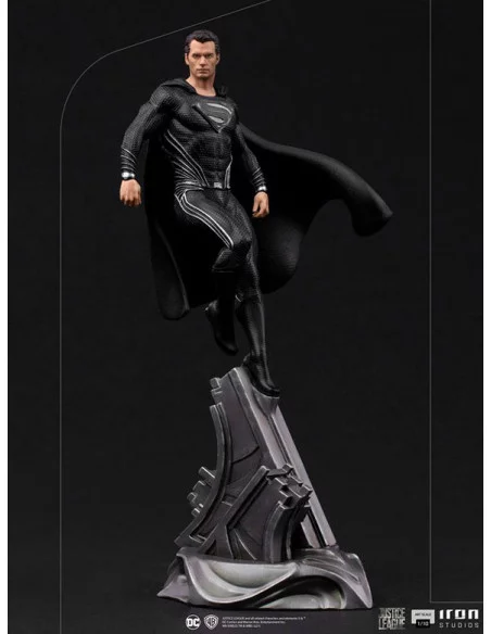 es::Zack Snyder's Justice League Estatua 1/10 Art Scale Superman Black Suit 30 cm