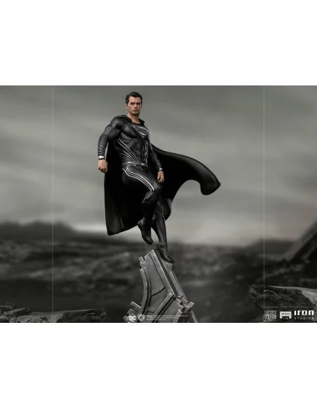 es::Zack Snyder's Justice League Estatua 1/10 Art Scale Superman Black Suit 30 cm