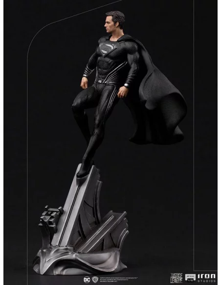 es::Zack Snyder's Justice League Estatua 1/10 Art Scale Superman Black Suit 30 cm