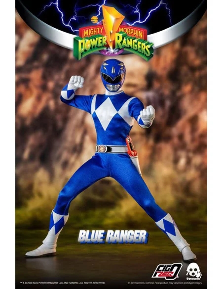 es::Mighty Morphin Power Rangers Figura FigZero 1/6 Blue Ranger 30 cm